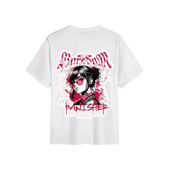 Rebel Girl - White Oversized T-Shirt