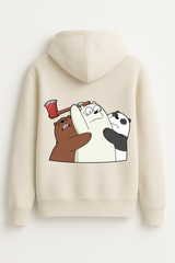 We Bare Bears Oversized Hoodie