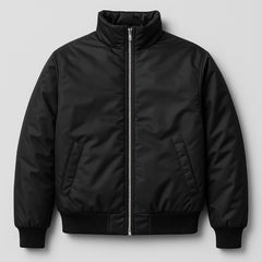 Black Bomber Jacket