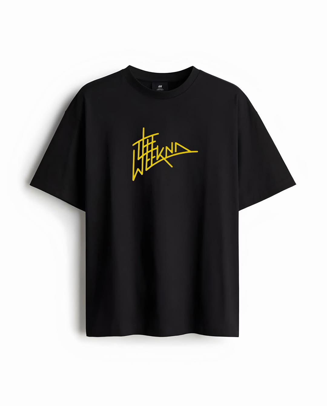 THE Weeknd  - Oversized Black T-shirt